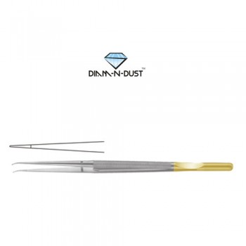 Diam-n-Dust™ Micro Suturing Forcep Straight - With Counter Balance Stainless Steel, 21 cm - 8 1/4"